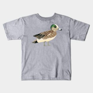 American Wigeon Duck Kids T-Shirt